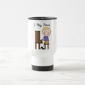 Caneca Térmica Camiseta e presentes do jogador de piano