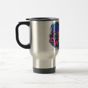 Caneca Térmica Camiseta Inspiradora Sonhadores Mudam o Mundo