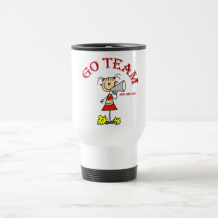 Caneca Térmica Camisetas e Presentes da Equipe de Cheerleader