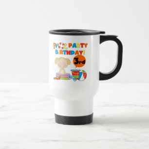 Caneca Térmica Camisetas e presentes de aniversário de 3 anos de