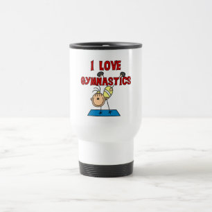 Caneca Térmica Camisetas e Presentes de Ginástica que Eu Amo