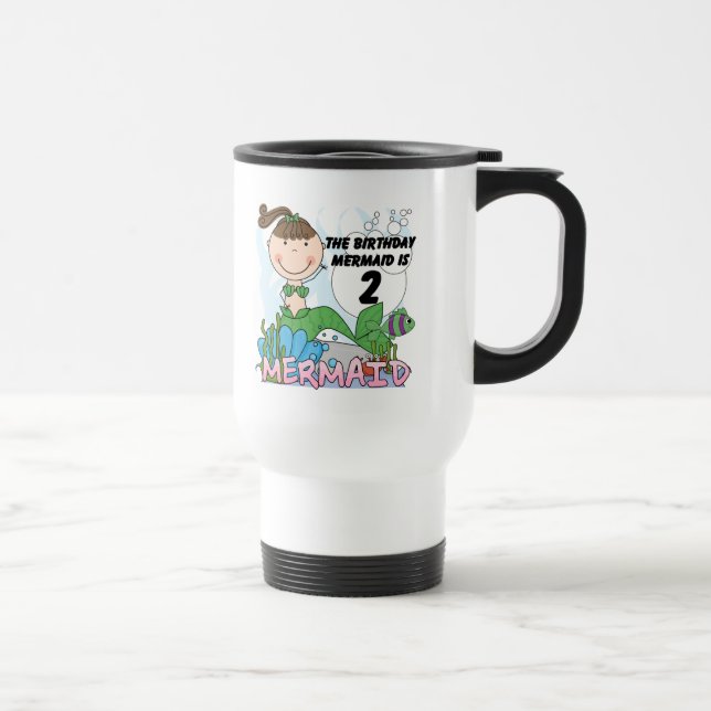 Caneca Térmica Camisetas e presentes de segundo aniversário de se (Direita)