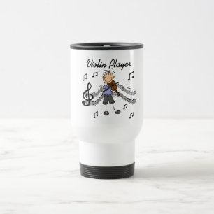Caneca Térmica Camisetas e Presentes para Tocadoras de Violino