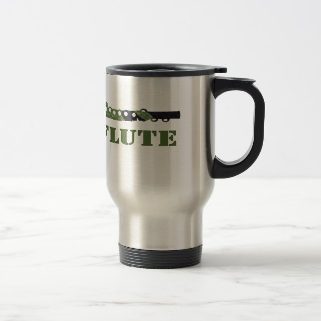 Caneca Térmica Camouflage Flute (Direita)
