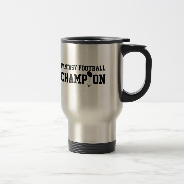Caneca Térmica Campeão de futebol de fantasia (Direita)