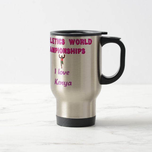 Caneca Térmica Campeonato Mundial de atletismo no Quénia (Direita)