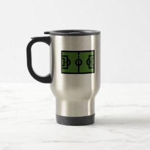 Caneca Térmica campo de futebol
