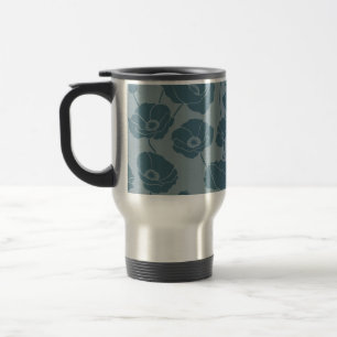 Caneca Térmica Campo de papas azuis