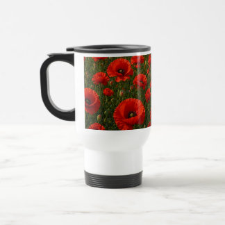 Caneca Térmica Campo de Papoulas