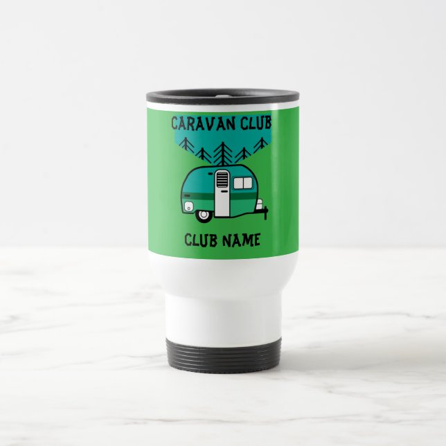 Caneca Térmica Campos Felizes Caravançam Caravanas Engraçadas Doi (Centro)