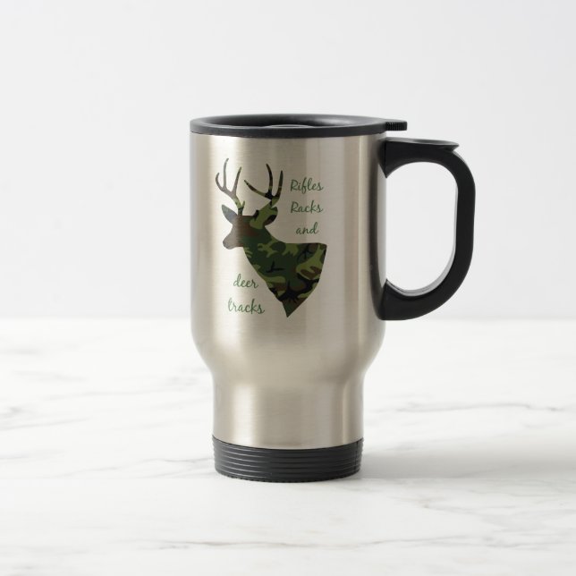 Caneca Térmica Camuflagem de fuzileiros, racks e cervejeiros (Direita)