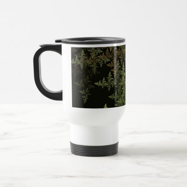 Caneca Térmica Camuflagem Fractal (Esquerda)