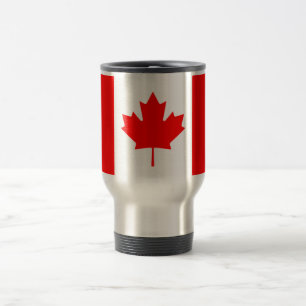 Caneca Térmica Canadá - bandeira canadense