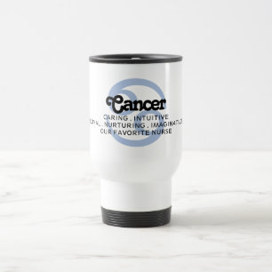 Caneca Térmica Cancer - Zodiac - Sinal Traços Favoritos Enfermei