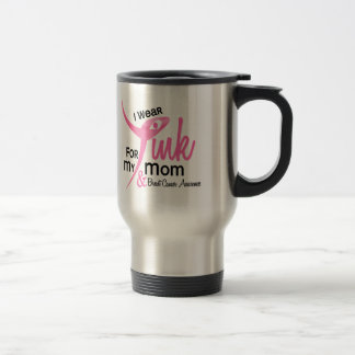 Caneca Térmica CANCRO DA MAMA eu visto o rosa para minha mamã 41