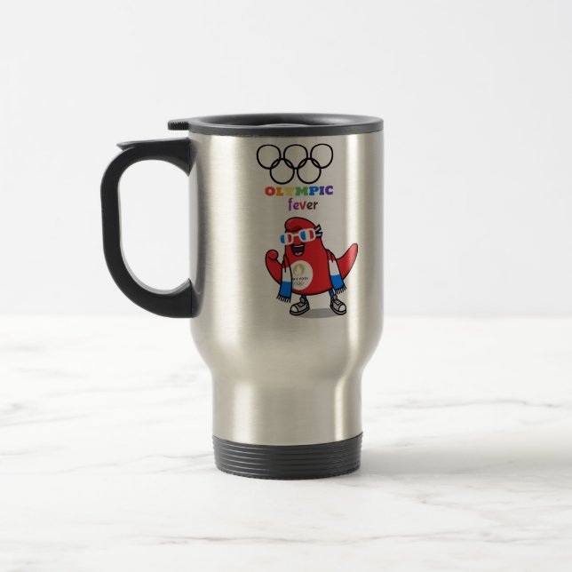 Caneca Térmica "Caneca de Paris Olimpiadas 2024: Estilo!" (Esquerda)
