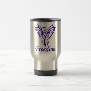 Caneca Térmica Caneta da Águia Liberdade - escolha estilo e cor