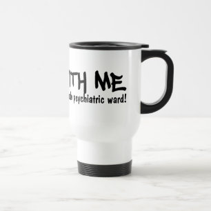 Caneca Térmica Caneta WARD PSYCHIATRIC - escolha estilo e cor