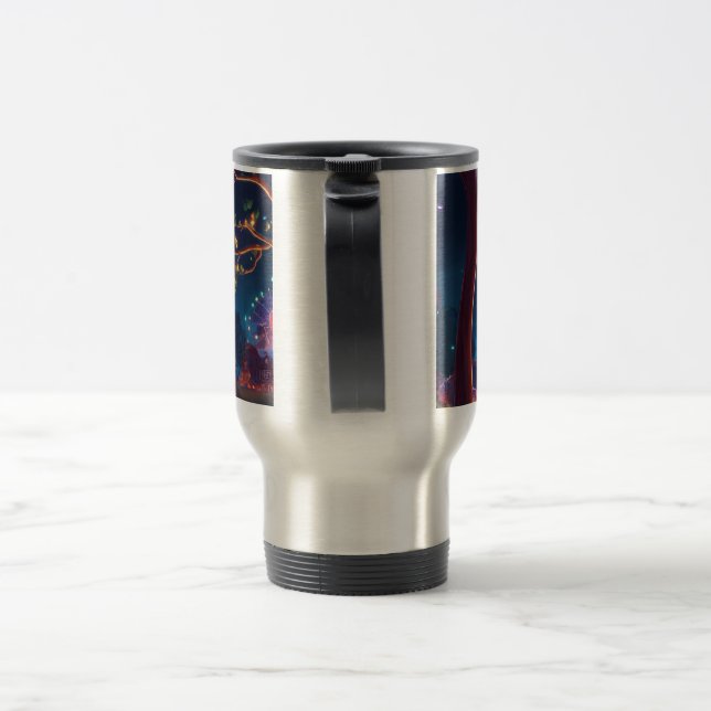 Caneca Térmica Cânhamo isolado de 15 oz (Alça)