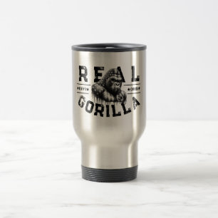 Caneca Térmica Canto de Kevin GORILA REAL Pintura Facial Bandeira