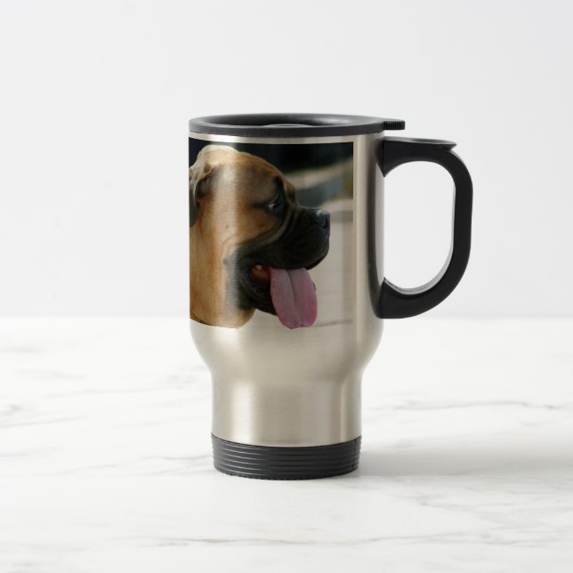 Caneca Térmica Cão de Bullmastiff (Direita)
