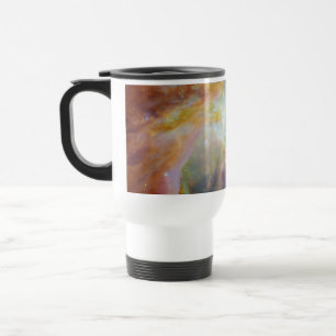 Caneca Térmica Caos no Coração de Orion Composto Spitzer Hubble