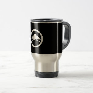 Caneca Térmica Capacete Ashigaru em círculo