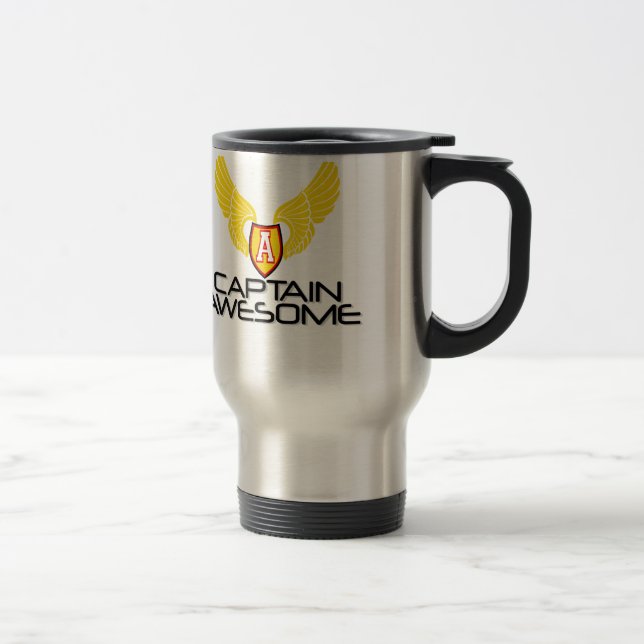 Caneca Térmica Capitão Incrível (Direita)