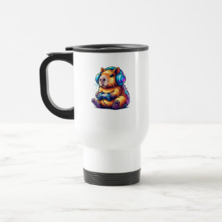 Caneca Térmica Capivara Fofo de Jogos