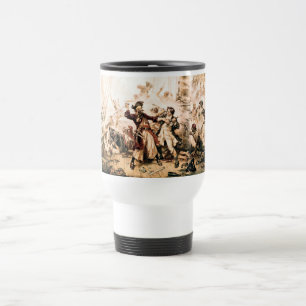 Caneca Térmica Captura, Pirata Barba Negra, Vingança da Rainha An