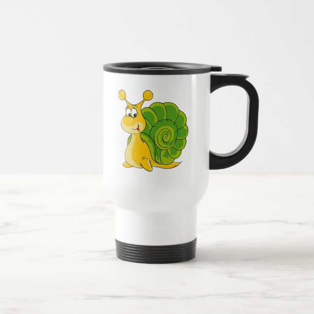 Caneca Térmica Caracol de sorriso doce (Direita)