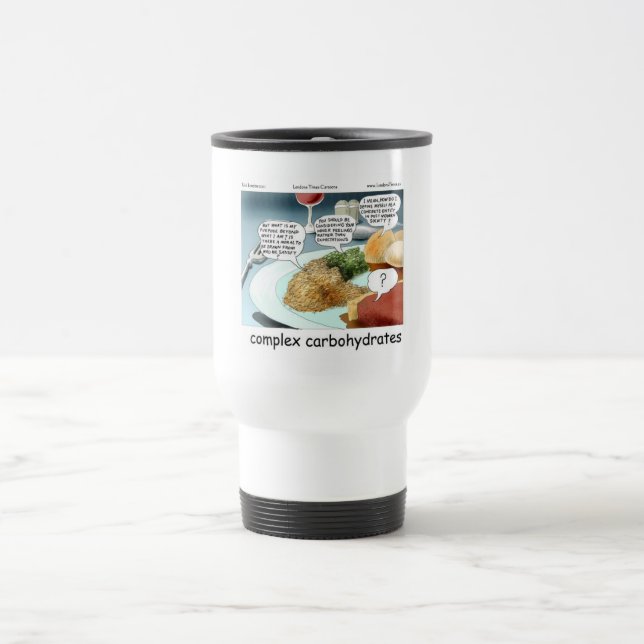 Caneca Térmica Carboidratos Muito Complexos Presentes e Camisetas (Centro)