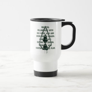 Caneca Térmica Cargo querido da seta da seta   paródia verde