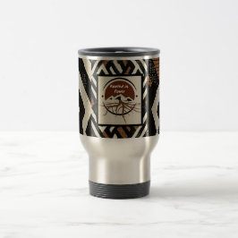 Caneca Térmica Caribe africano de luxo sofisticado