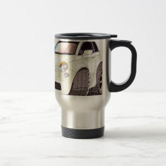 Caneca Térmica Caricatura Fiat 500 maneira tuning!