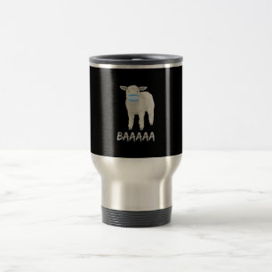 Caneca Térmica Carneiros mascarados   Carneiros engraçados com d
