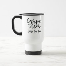 Carpe Diem Dark Academia Tipografia Vintage Café