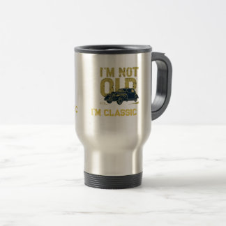 Caneca Térmica > Carro Clássico Vintage Aniversário Retro