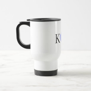 Caneca Térmica Carroçaria cor-d-água púrpura nome do casal pastel