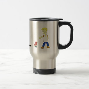 Caneca Térmica Cartoon Man with CHURRASCO Grill