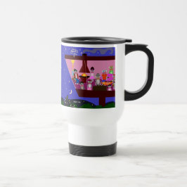 Caneca Térmica Cartoon Retron Deluxe Mug.