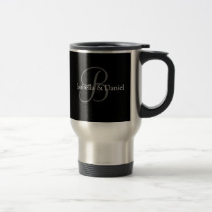 Caneca Térmica Casamento Oferece Monogramas de Mug