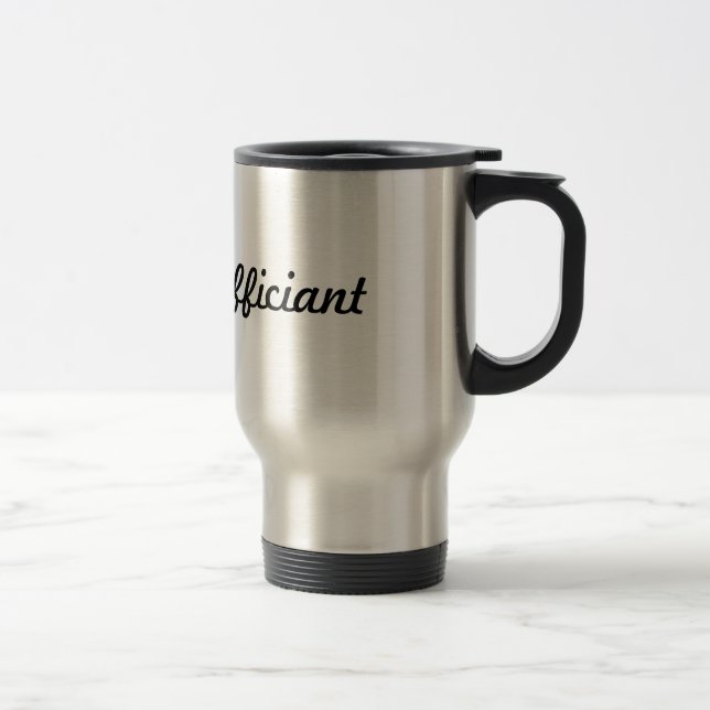 Caneca Térmica Casamento Officiant (Direita)