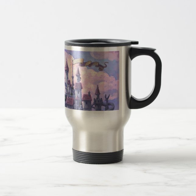 Caneca Térmica Castelo de Unicórnio (Direita)