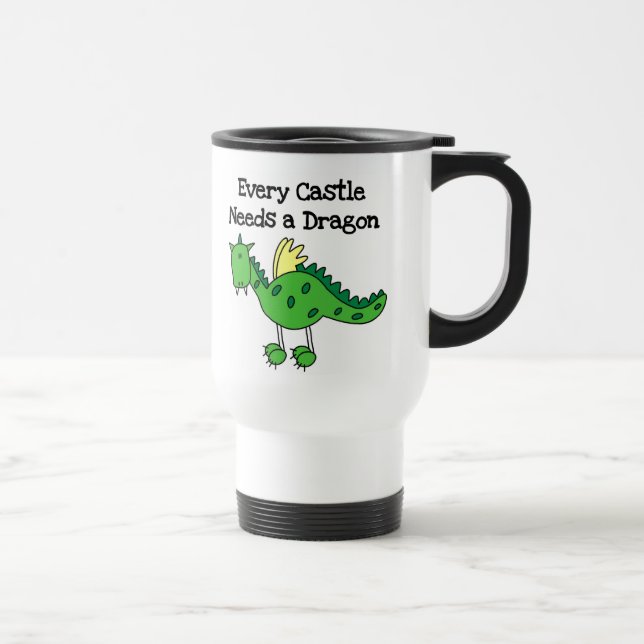 Caneca Térmica Castelo Dragão (Direita)
