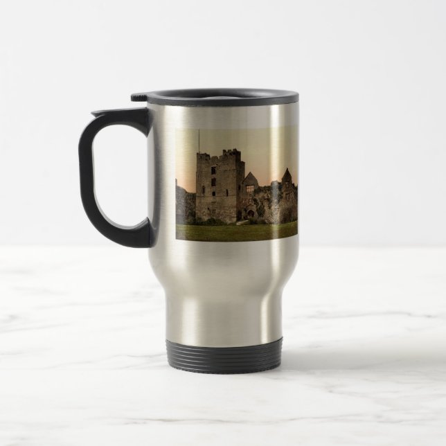 Caneca Térmica Castelo II de Ludlow, Shropshire, Inglaterra (Esquerda)