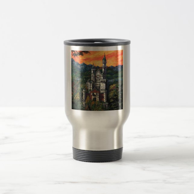Caneca Térmica Castelo Schloss Neuschwanstein (Centro)