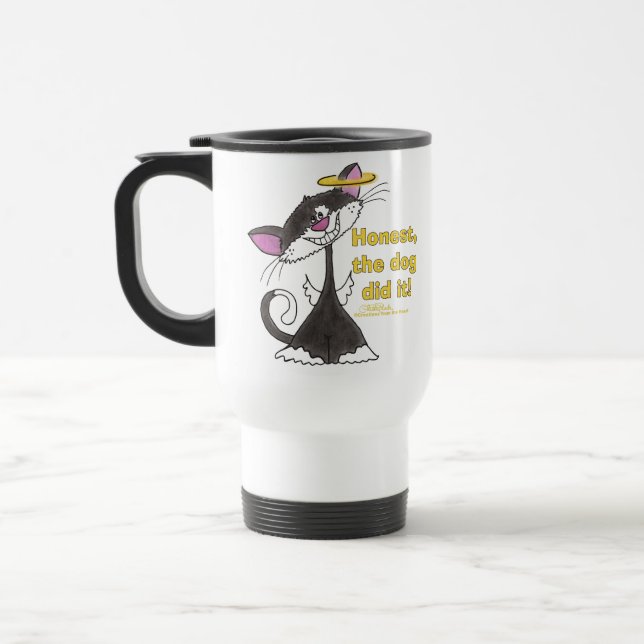Caneca Térmica Cat Angel (Esquerda)