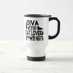 Caneca Térmica Cat Lover Diva