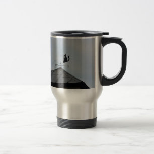 Caneca Térmica Cata-Vento Gato Preto